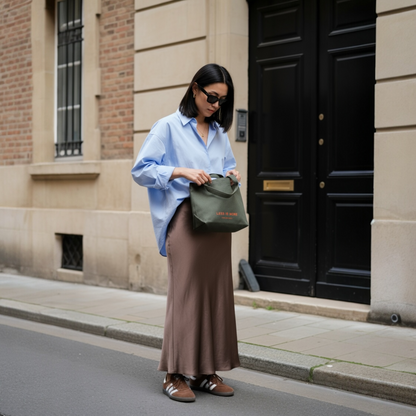 Olive Khaki Mini Tote